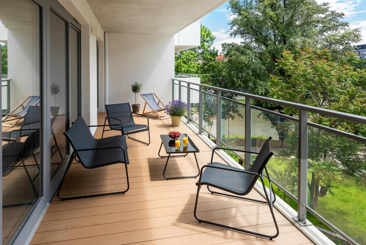 Apartamenty-Wroc River Point วรอตซวาฟ ภายนอก รูปภาพ
